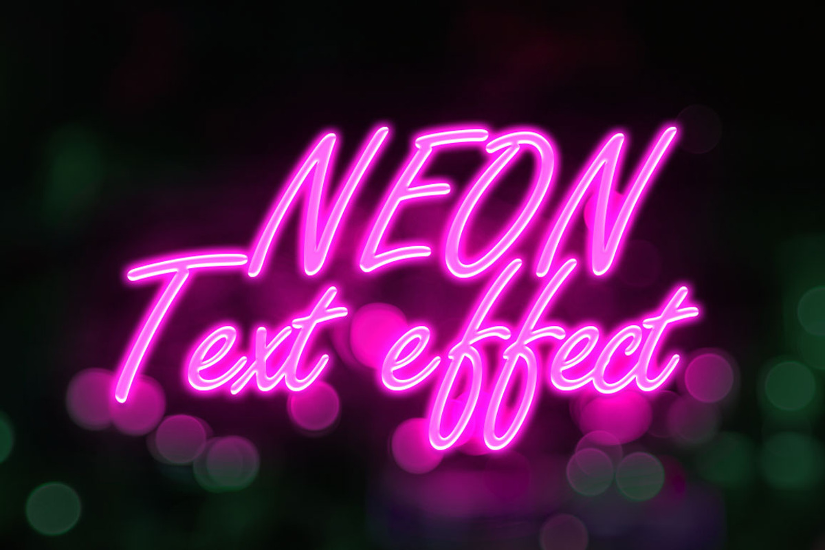 Neon Photoshop Action, an Action Add-On by DESIGNAVO (Photo 7 of 8)