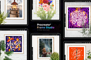 Procreate Frame Studio — Mockups, a Product Mockup by Frisk Shop (Thumbnail 2 of 15)