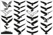 Powerful eagle flying wall art, an Illustration by Amazin_art (Thumbnail 1 of 26)