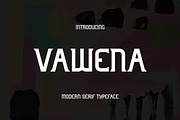 Vawena, a Serif Font by Auliacreative (Thumbnail 1 of 4)