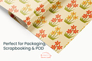 Spring Floral Digital Papers, a Pattern Graphic by Decor Lines (Thumbnail 4 of 6)