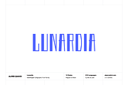 Lunardia Font Family (12 Fonts), a Sans Serif Font by alpercakici (Thumbnail 1 of 18)