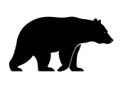 Nature Wildlife Bear Silhouette Bund, an Illustration by Designs_River (Thumbnail 3 of 51)