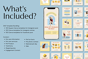 Pet Social Media Canva Template, a Social Media Template by Kawalan Studio (Thumbnail 2 of 10)