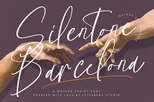 Silentone Barcelona Modern Script