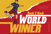MREYBOLL | Athletic Font, a Font by twinstd (Thumbnail 11 of 16)