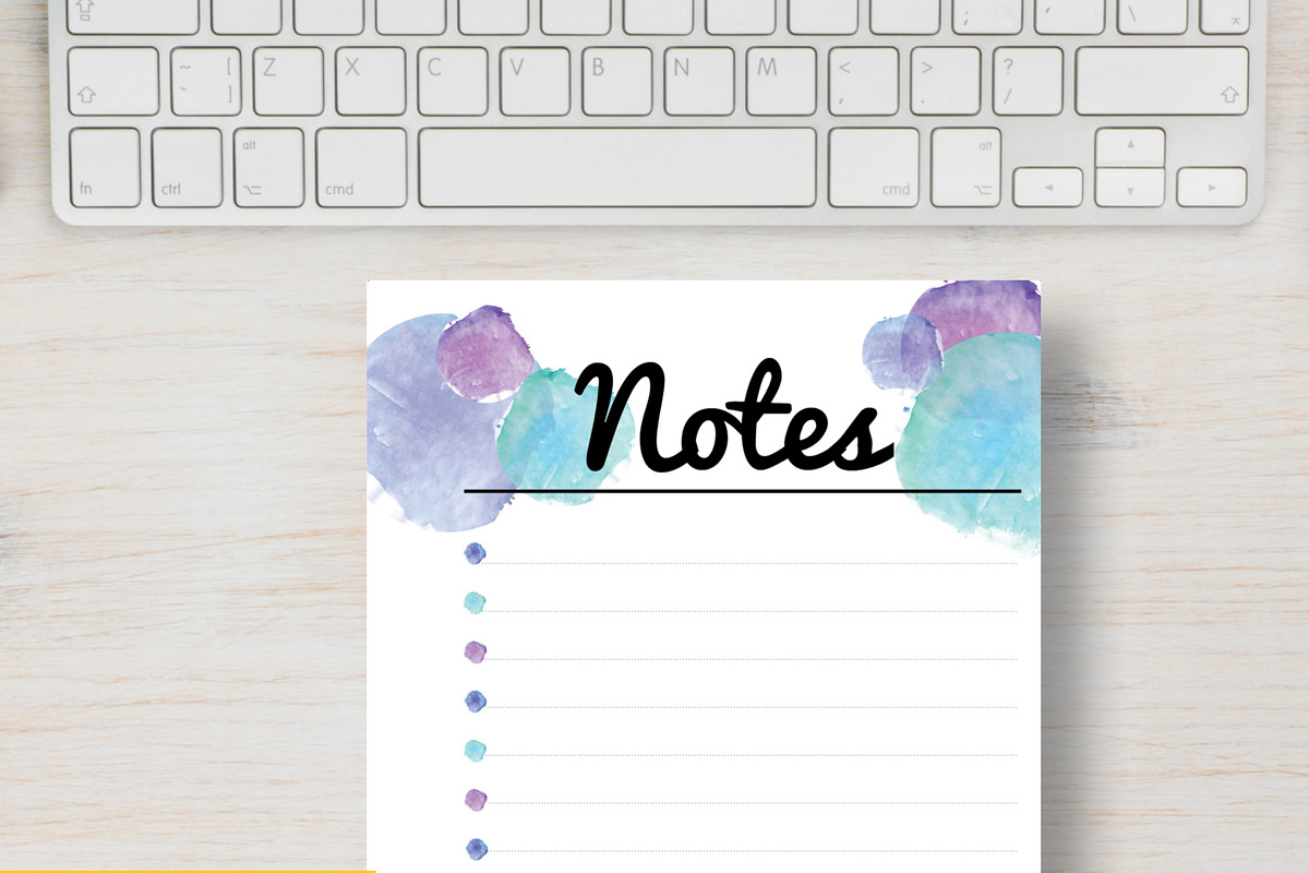 Notes Printable - Personal Size, a Stationery Template by Stick with Sam (Photo 1 of 2)