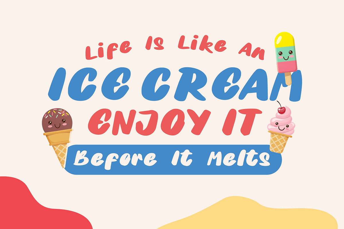 Bobaniac - Fun Font, a Font by Pollux of Geminorum (Photo 3 of 10)