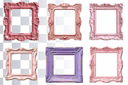 29 Colorful Ornate Frame PNGs, a Decorative Illustration by Loony Dream Designs (Thumbnail 5 of 7)