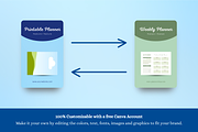 Pinterest Pin Templates Printables, a Social Media Template by The Chaos Project (Thumbnail 4 of 8)