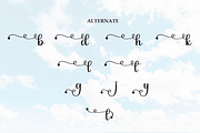Graceful Bright | Script Font, a Handwritten Font by Scratchones (Thumbnail 8 of 9)