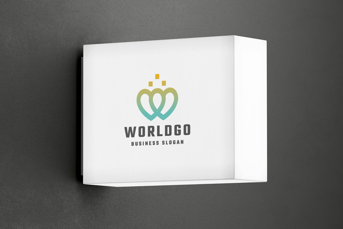 World Go Letter W Logo, a Branding & Logo Template by Design_Planet (Photo 1 of 7)