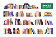 Library books stacks, literature set, an Education Illustration by Good Studio (Thumbnail 1 of 8)