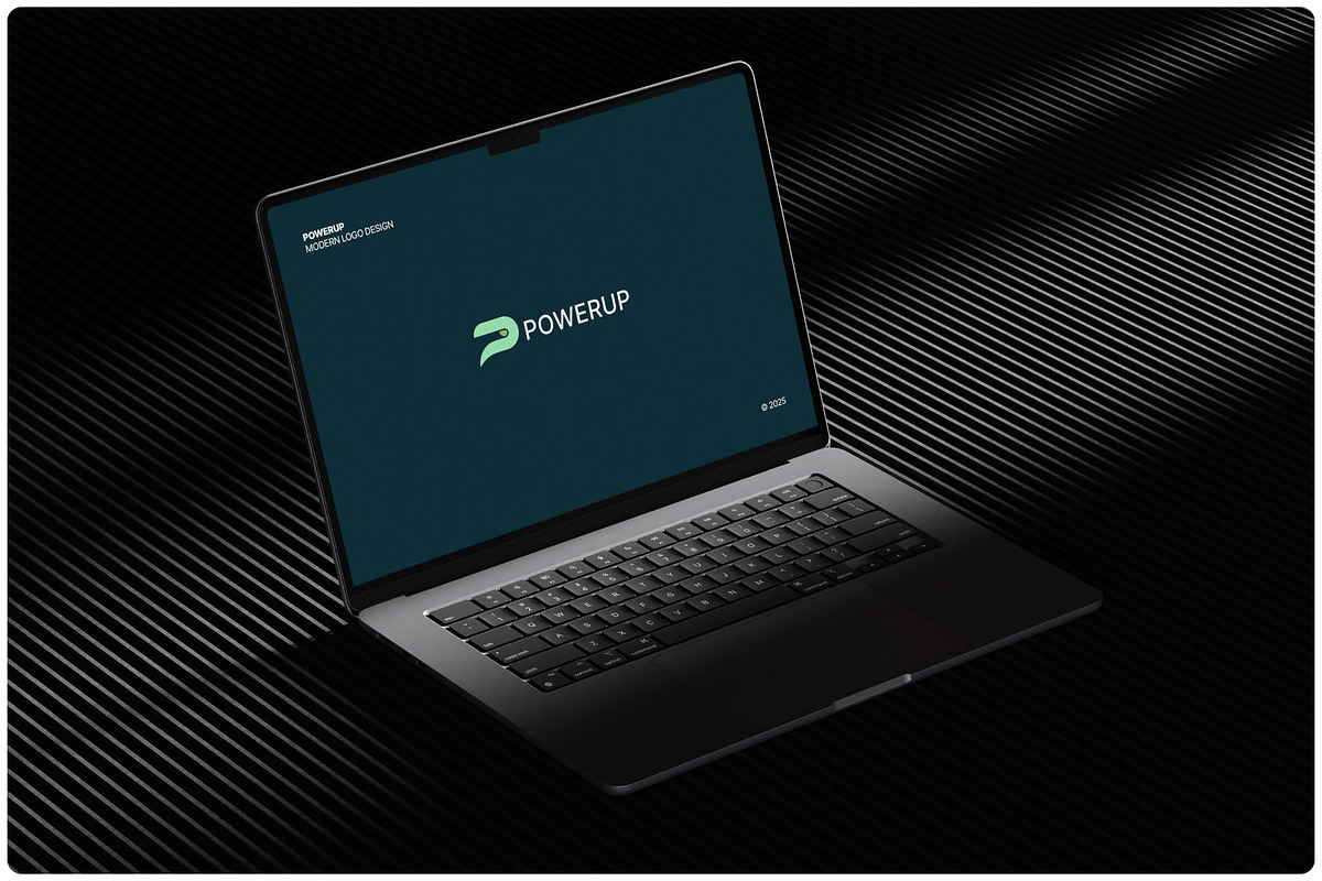POWERUP|Modern Logo Design preview 8