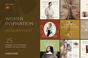 Women Inspiration Instagram Post, a Social Media Template by Louds Studio (Thumbnail 1 of 5)