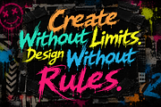ShycoBlaze – Metal Skate Rock & Punk, a Handwritten Font by HypeWorksCo (Thumbnail 8 of 13)