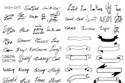 Hand-Drawn Vector Kit + 15 Logos, an Illustration by Graphicsfuel (Thumbnail 3 of 5)