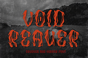 Void Reaver, a Font by zamjumps (Thumbnail 1 of 7)