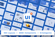 Elemento UI Kit, an UI Kit Template by UI Design Resource (Thumbnail 1 of 6)