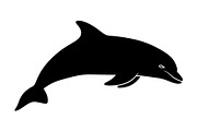 Dolphin Jumping Silhouette Vector bu, an Illustration by Designs_River (Thumbnail 45 of 48)