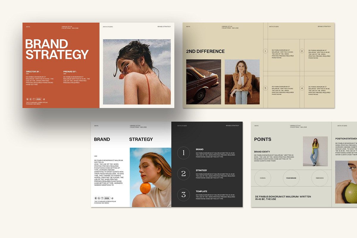 ANYA | Brand Strategy Template, a Presentation Template by slidestock55 (Photo 6 of 15)