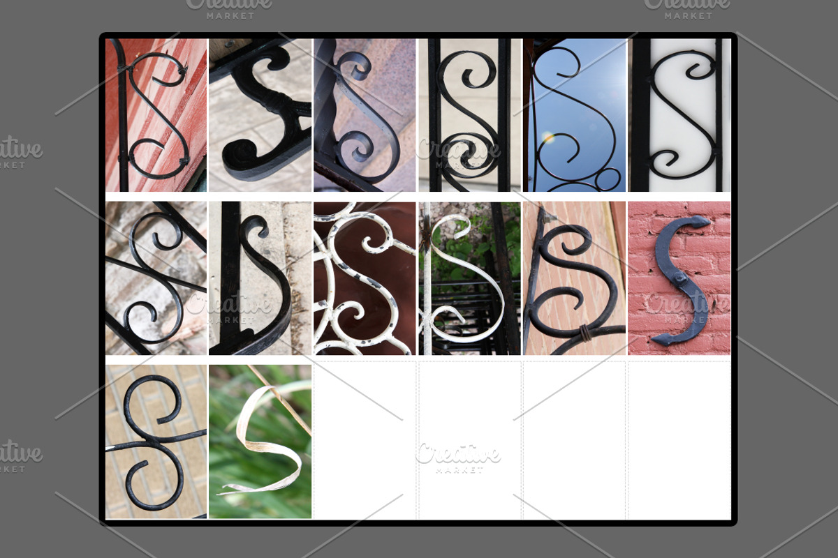 Alphabet Photography Letter S, a Nature Photo by Artistic Letters (Photo 1 of 7)