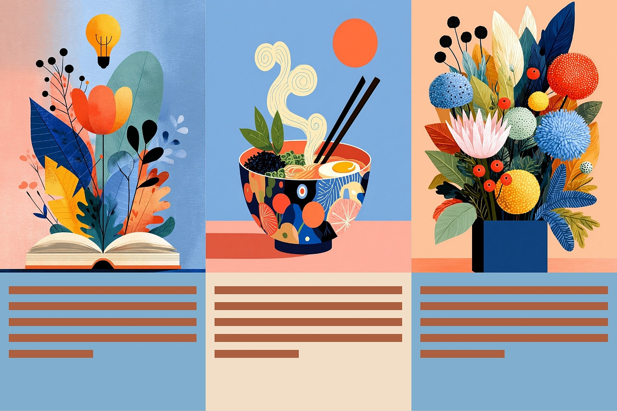 Playful Modernist Illustrations, a Decorative Illustration by Artimind Studio (Photo 7 of 9)