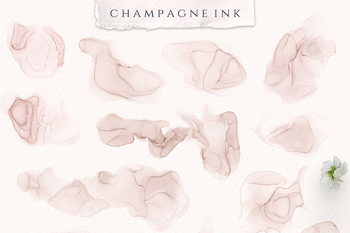 Charmed Ink Collection, a Texture Illustration by AJ Brushes (Photo 5 of 11)