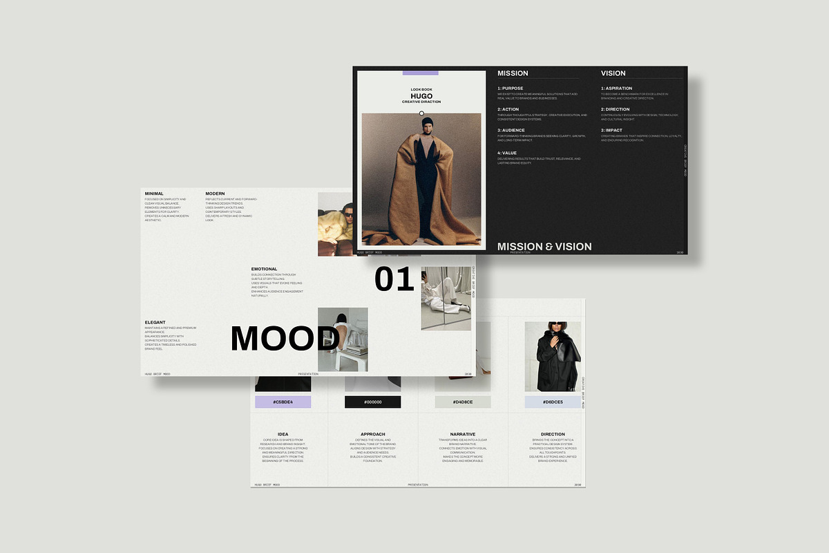 HUGO | Brief Mood, a Presentation Template by SparkPro (Photo 2 of 10)