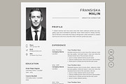 Resume Template / CV, a Resume Template by Creatune (Thumbnail 1 of 4)