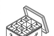 45 Christmas Tree Decorating Icons, an Outline Icon by adenpinkstore (Thumbnail 15 of 22)