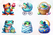 Summer Frog Nursery Clipart Sublimat, an Illustration by RobertsArt (Thumbnail 7 of 7)
