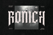 Maknin | Dark and Gothic Blackletter, a Blackletter Font by Ermedia Studio (Thumbnail 6 of 10)