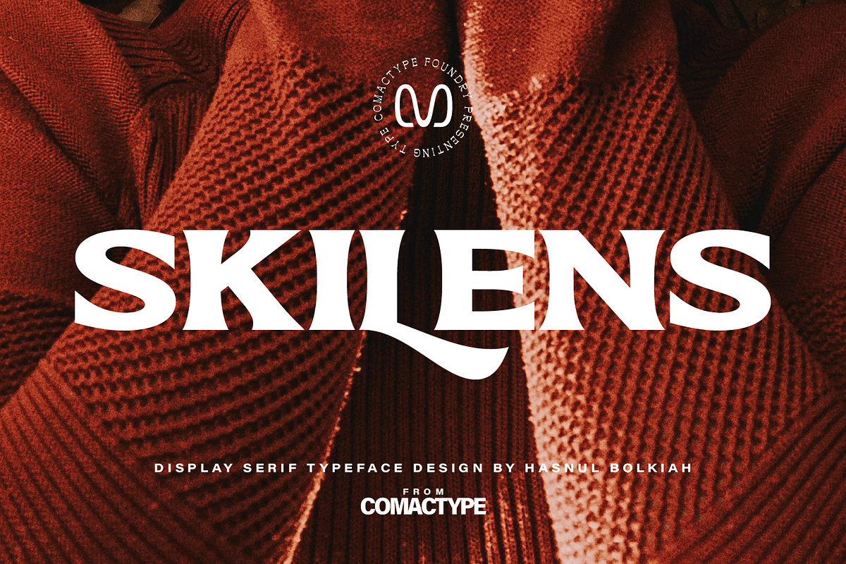 Skilens - Display Serif Typeface, a Serif Font by Comactype Foundry (Photo 1 of 20)