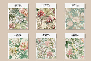 Vintage Botanical Set