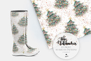 Nutcracker Christmas Magic Patterns, a Pattern Graphic by KaramfilaS (Thumbnail 4 of 21)