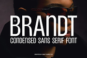 CS Brandt – Condensed Font, a Sans Serif Font by Craft Supply Co. (Thumbnail 1 of 8)