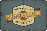 Absolute typeface, a Symbol Font by VozzyStock (Thumbnail 1 of 7)