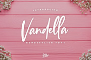 Vandella Handstylish Font, a Script Font by Alif Devan R. (Thumbnail 1 of 7)