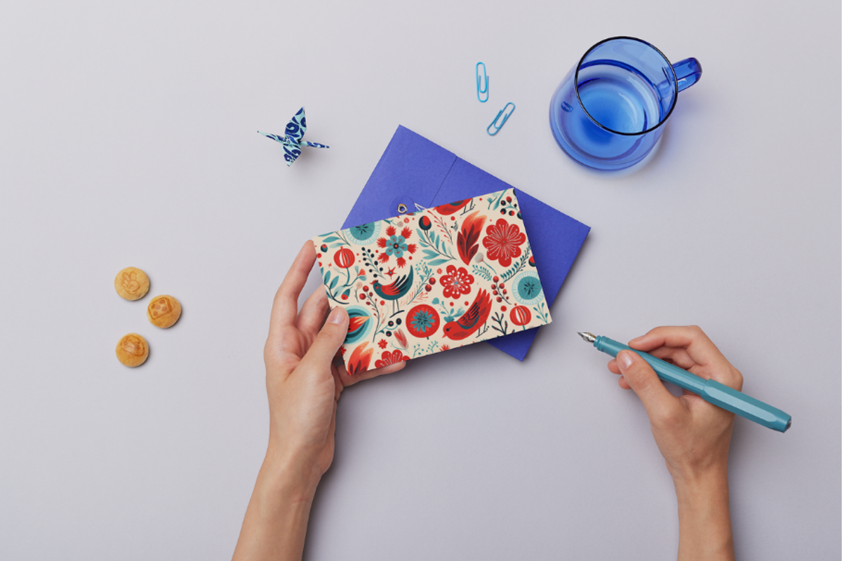 Christmas Card Design Bundle 15, a Card Template by Jay Major Designs (Photo 3 of 8)