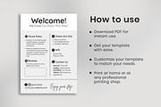 Airbnb Welcome Sign Template, a Templates & Theme by Snapybiz (Thumbnail 8 of 10)