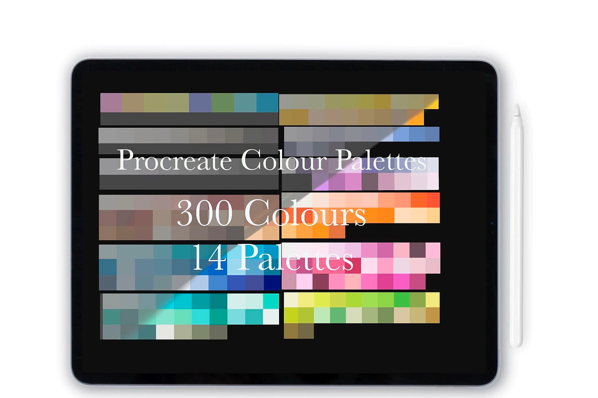 Procreate copic colour palettes, a Palette Add-On by Illustration Tribe