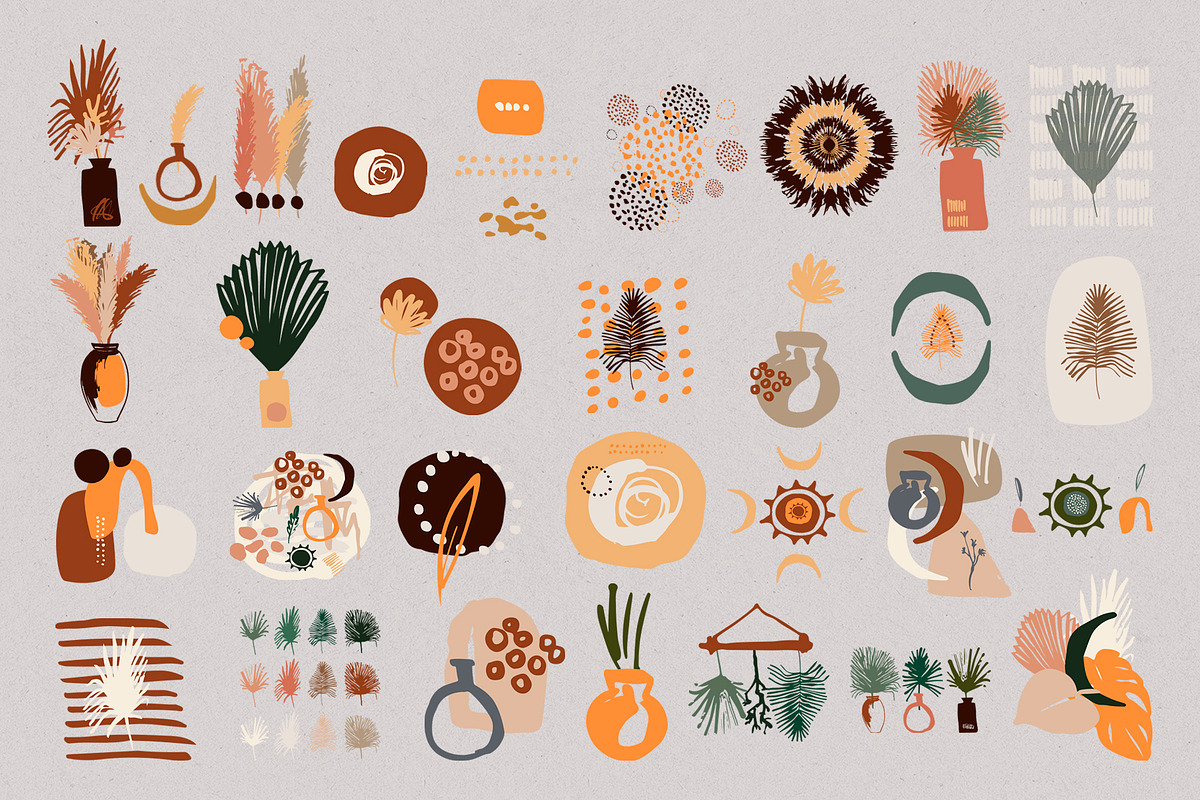 Line art boho collection, an Object Graphic by Vera●Suleimanova (Photo 10 of 18)