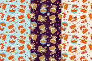 Cartoon autumn fox set, an Animal Illustration by SunnyWS (Thumbnail 8 of 9)