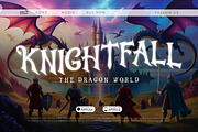 Khan Blade - Fantasy Game Font, a Serif Font by twinstd (Thumbnail 7 of 9)
