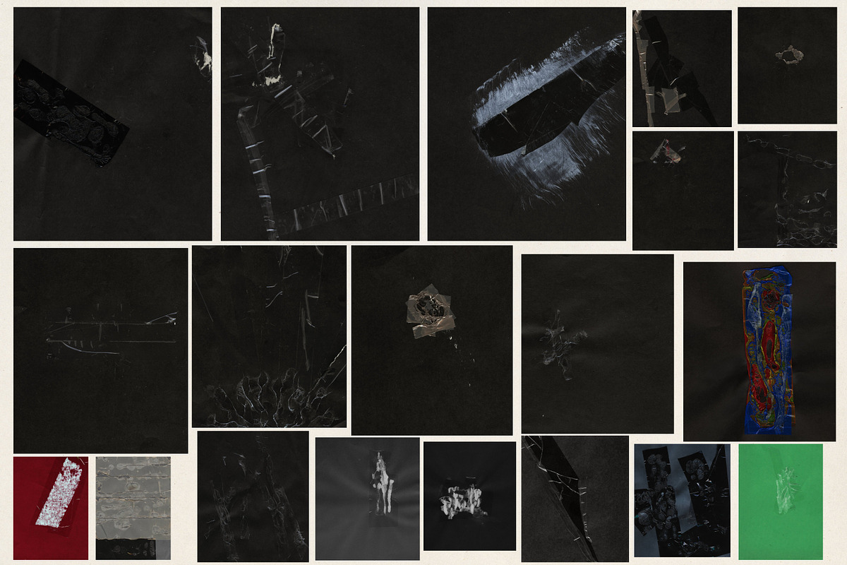 Tape. Paper. Fire. Texture pack, a Texture Graphic by Textexp (Photo 5 of 8)