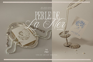 Perle De La Mer Mockups, a Product Mockup by Muse Mockups