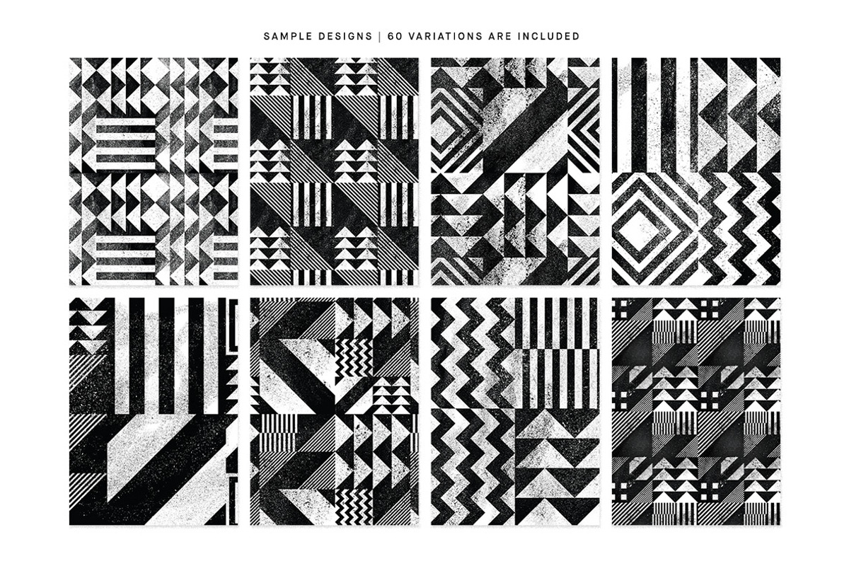 Grit Pattern II - 60 Seamless Tiles, a Pattern Graphic by Huebert World (Photo 2 of 10)