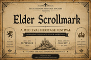 Elder Scrollmark – Blackletter Font, a Blackletter Font by Wow Magic (Thumbnail 3 of 4)