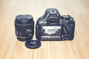 Realistic Camera Mock Up, a Mockup by Foos (Thumbnail 1 of 3)